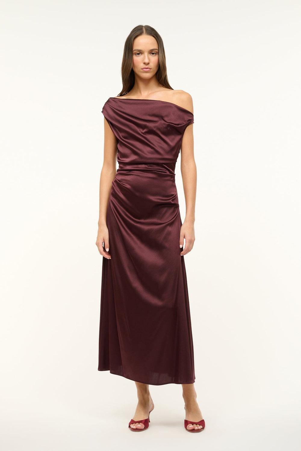PHARE DRESS MERLOT - STAUD US