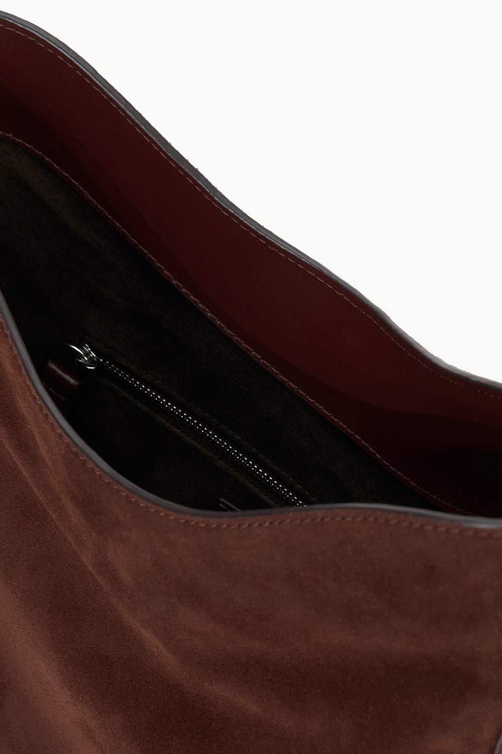 MEL SHOULDER BAG MAHOGANY - STAUD for sale