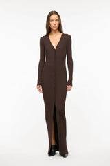 MAXI SHOKO SWEATER EARTH - STAUD US