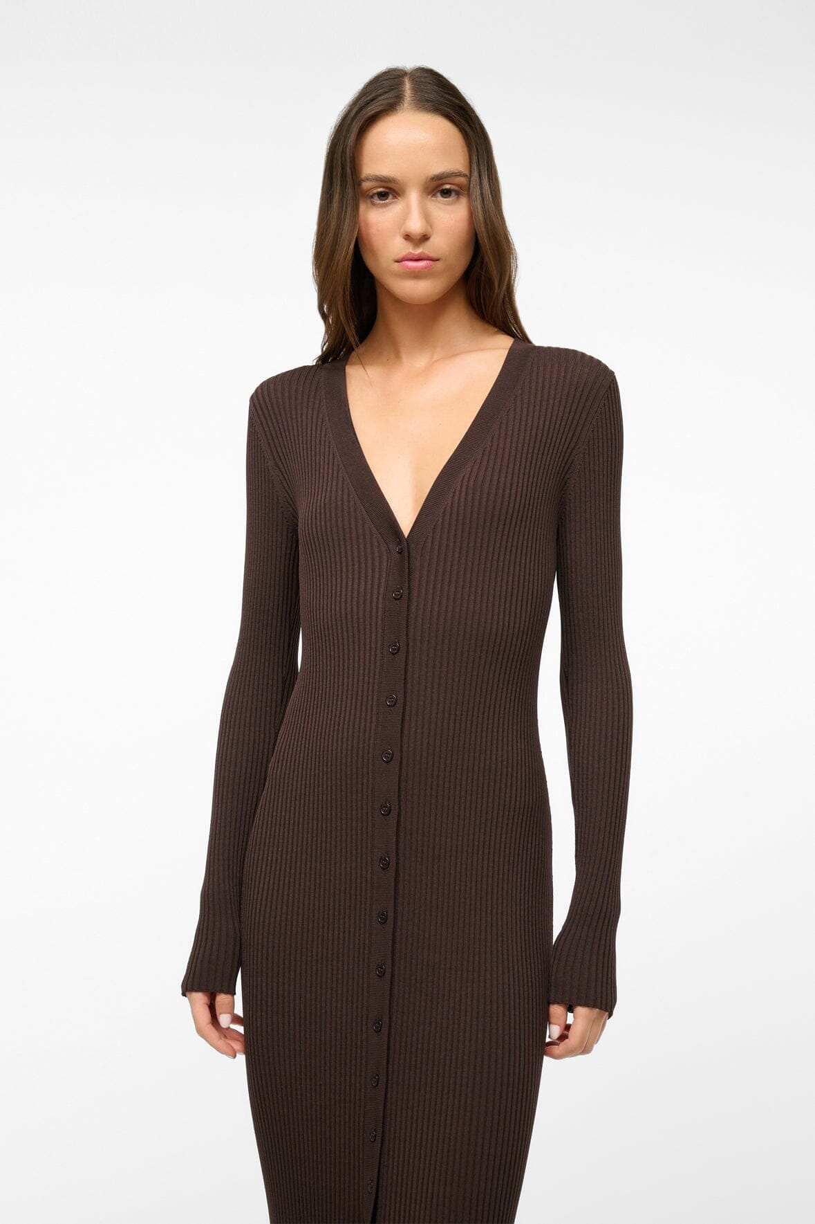 MAXI SHOKO SWEATER EARTH - STAUD US