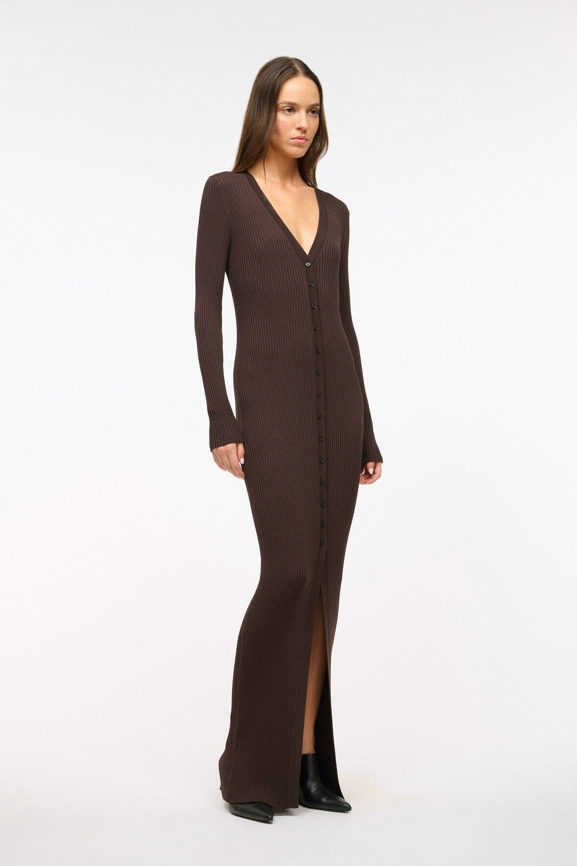 MAXI SHOKO SWEATER EARTH - STAUD US