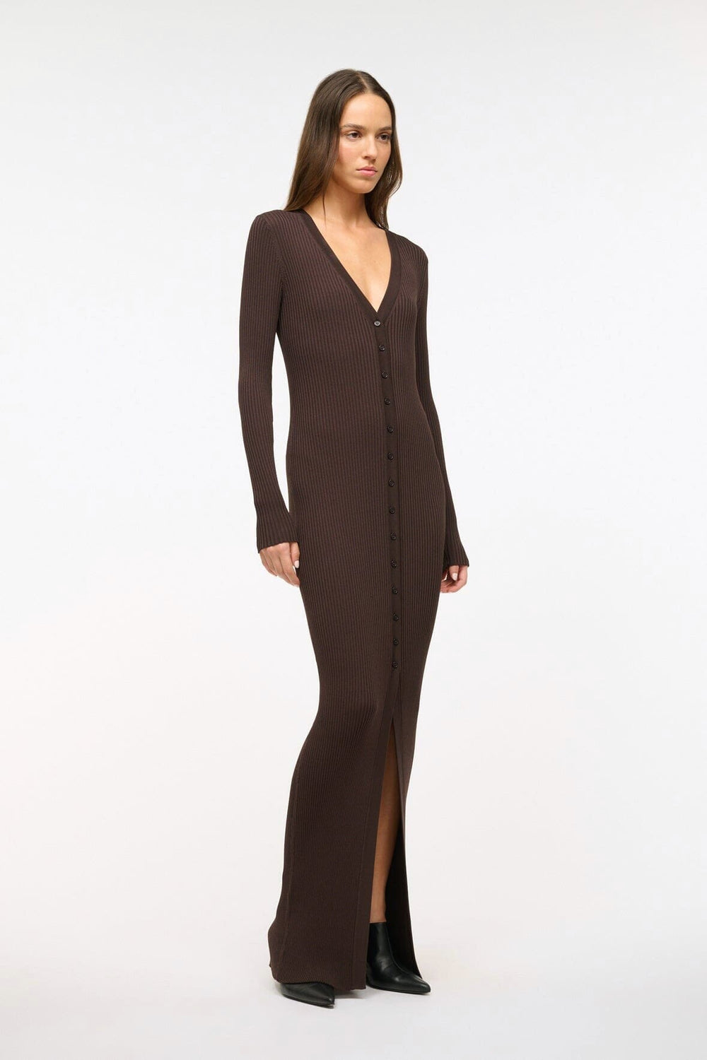MAXI SHOKO SWEATER EARTH - STAUD US