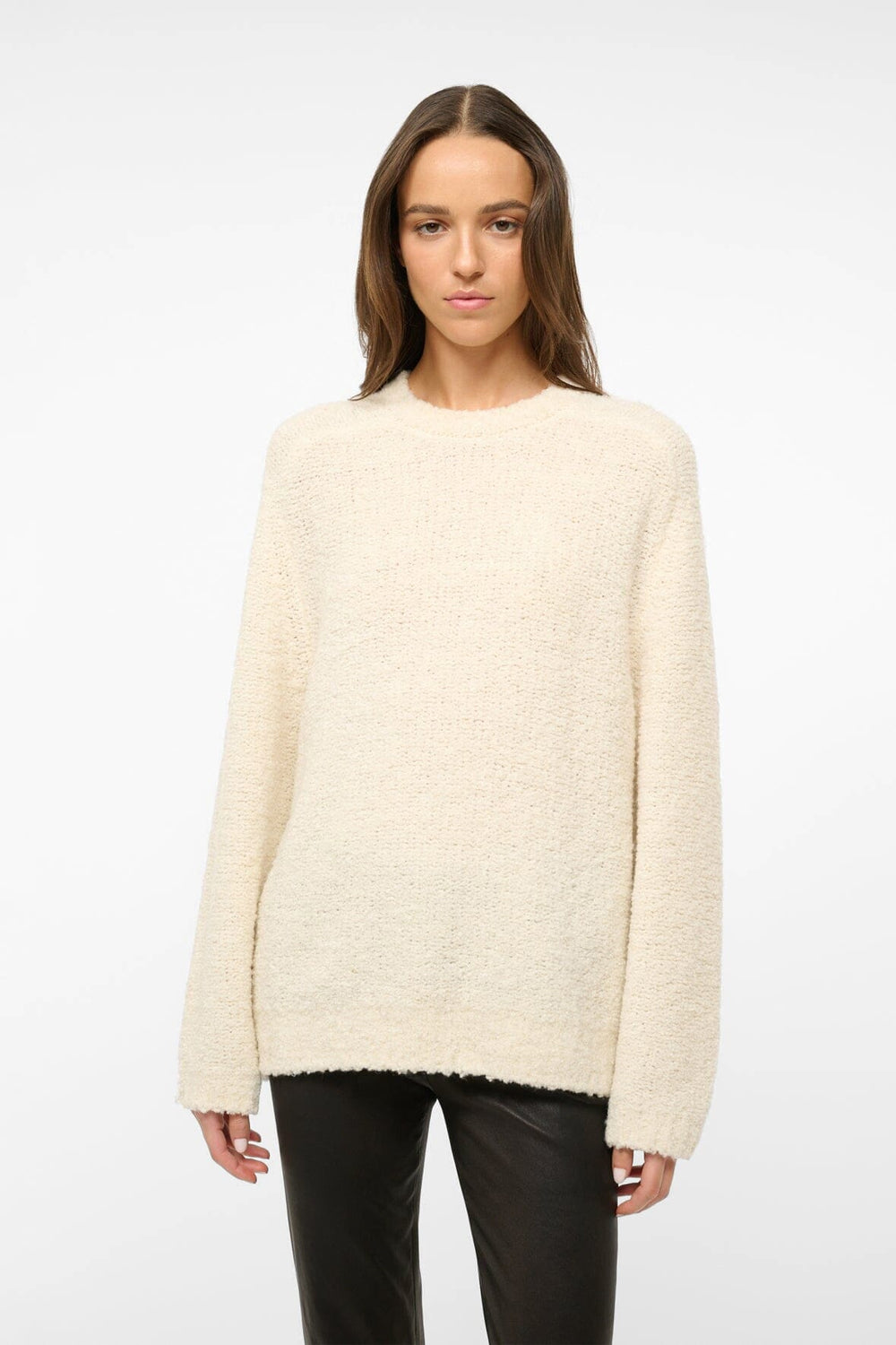 SIREN SWEATER IVORY - STAUD for sale