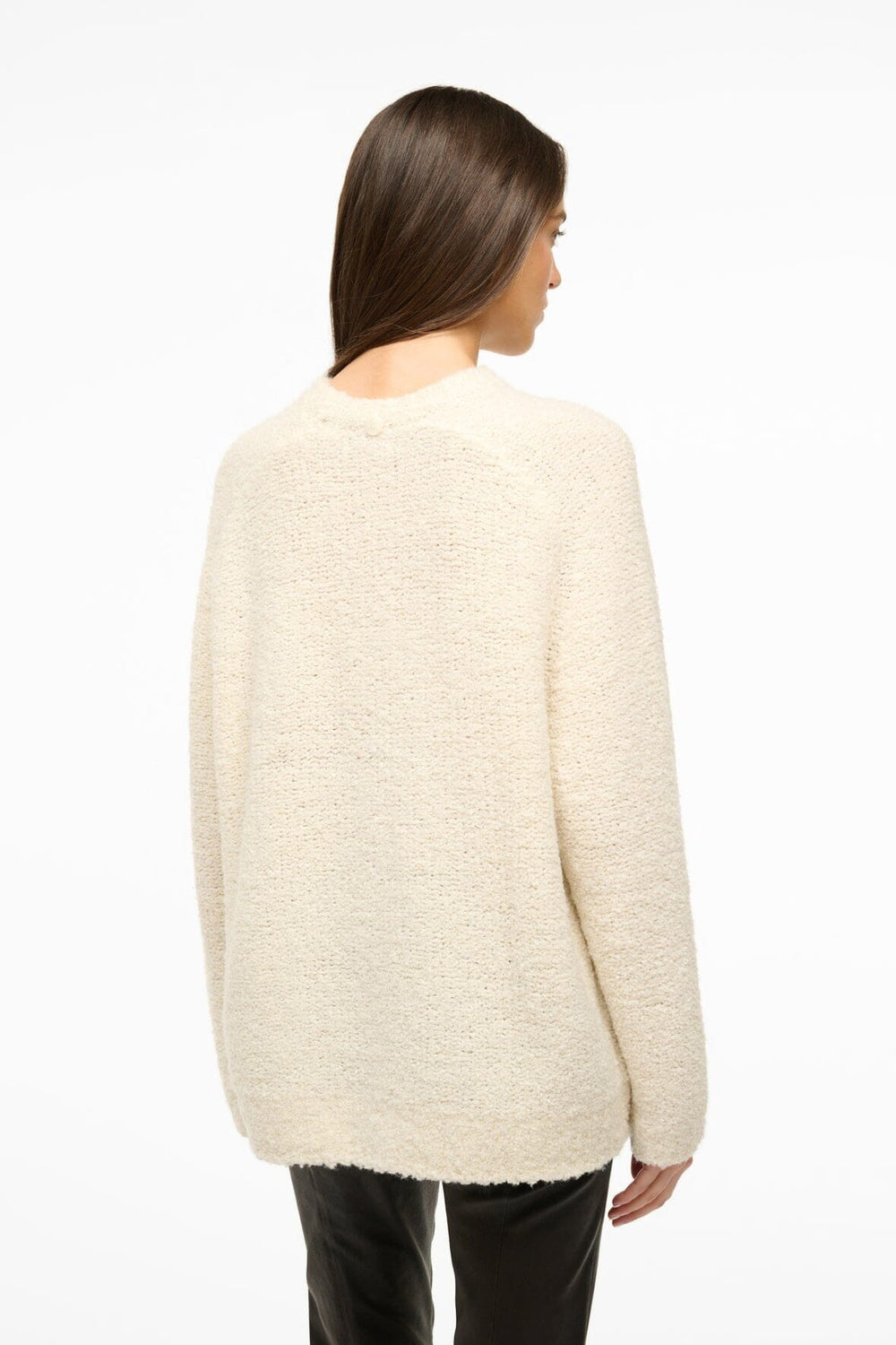 SIREN SWEATER IVORY - STAUD for sale