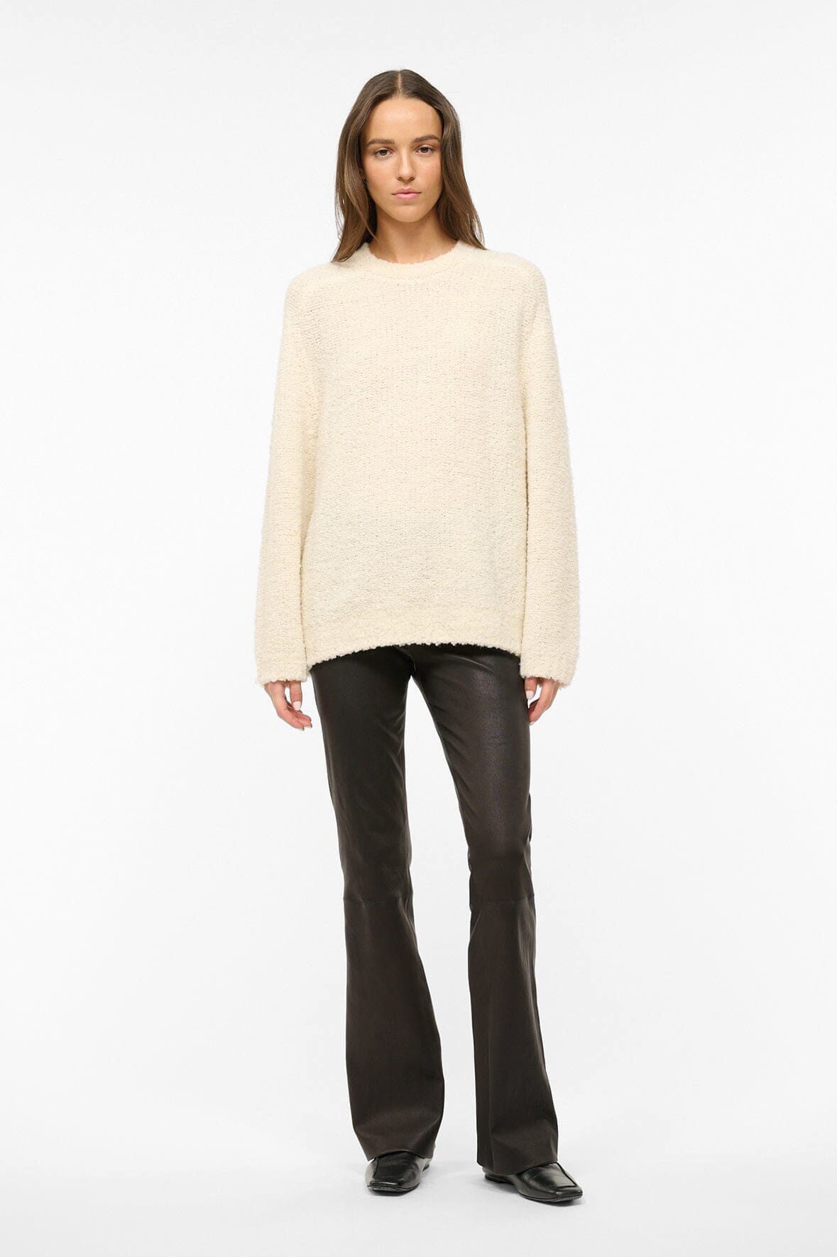 SIREN SWEATER IVORY - STAUD for sale