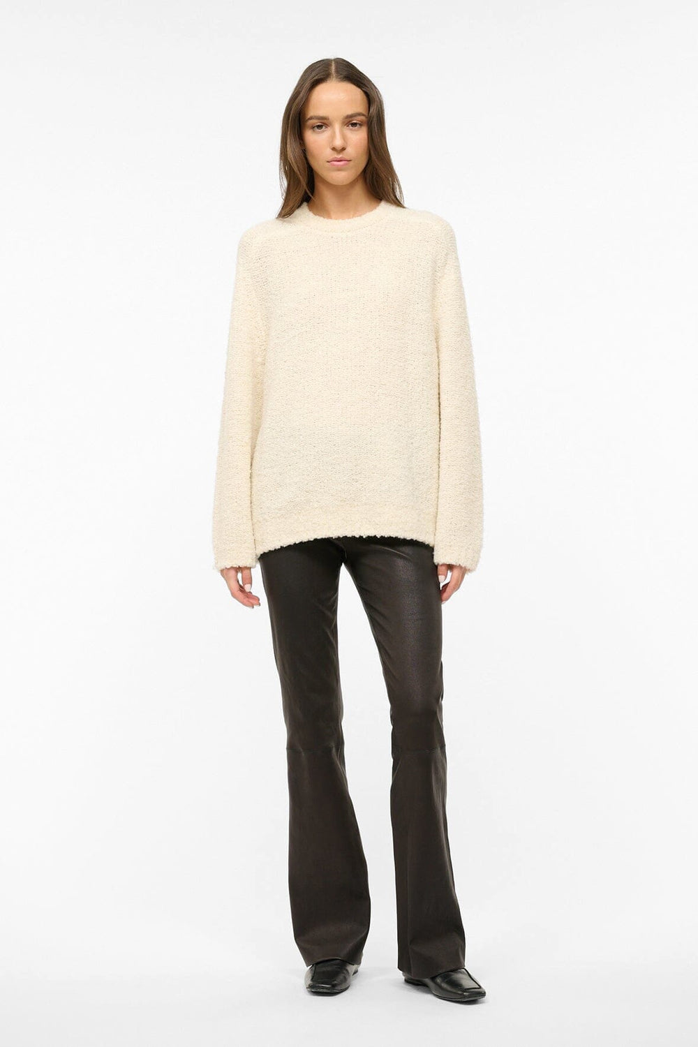 SIREN SWEATER IVORY - STAUD for sale