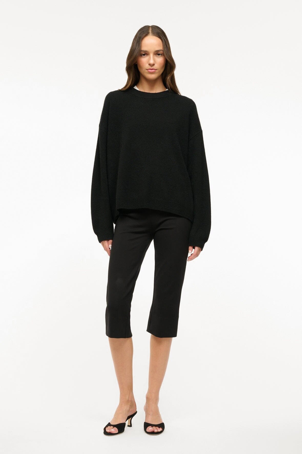 LEONE PANT BLACK - STAUD US