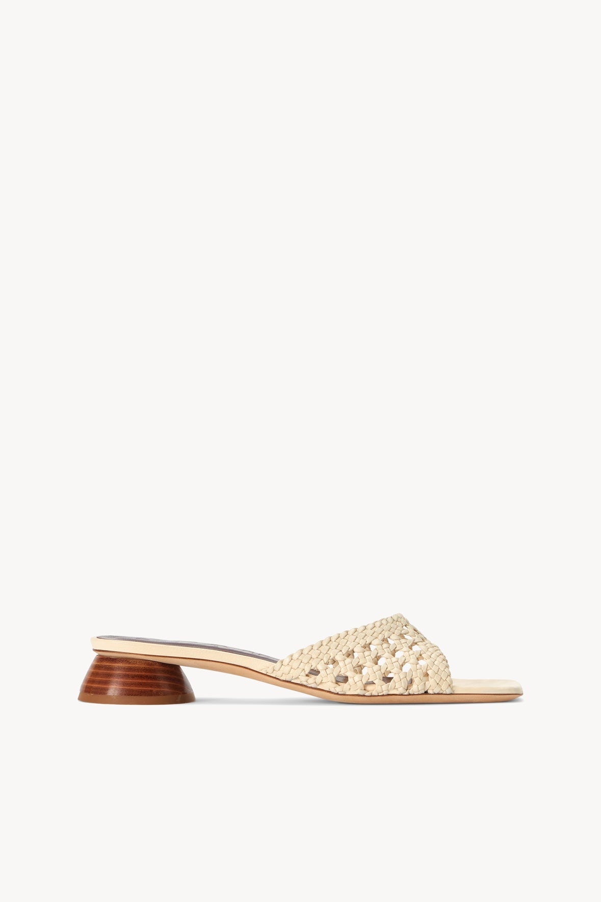 SIMONE CROCHET HEEL CREAM - STAUD outlet