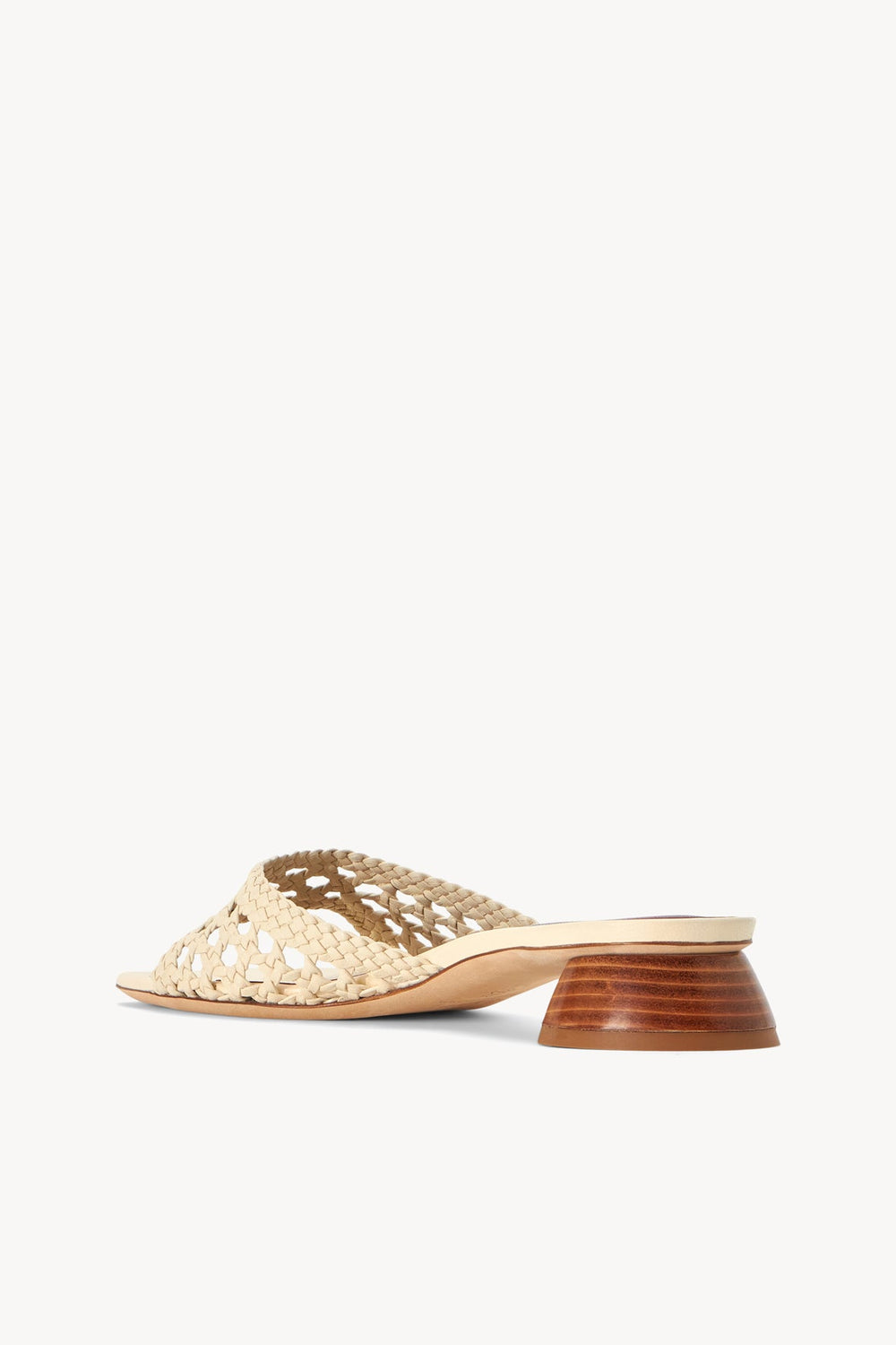 SIMONE CROCHET HEEL CREAM - STAUD outlet