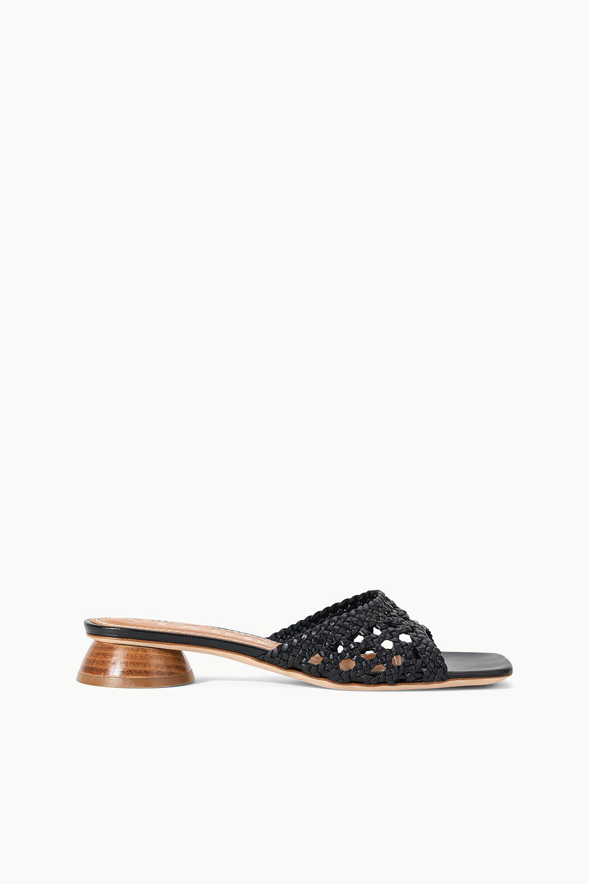 SIMONE CROCHET HEEL BLACK - STAUD sale
