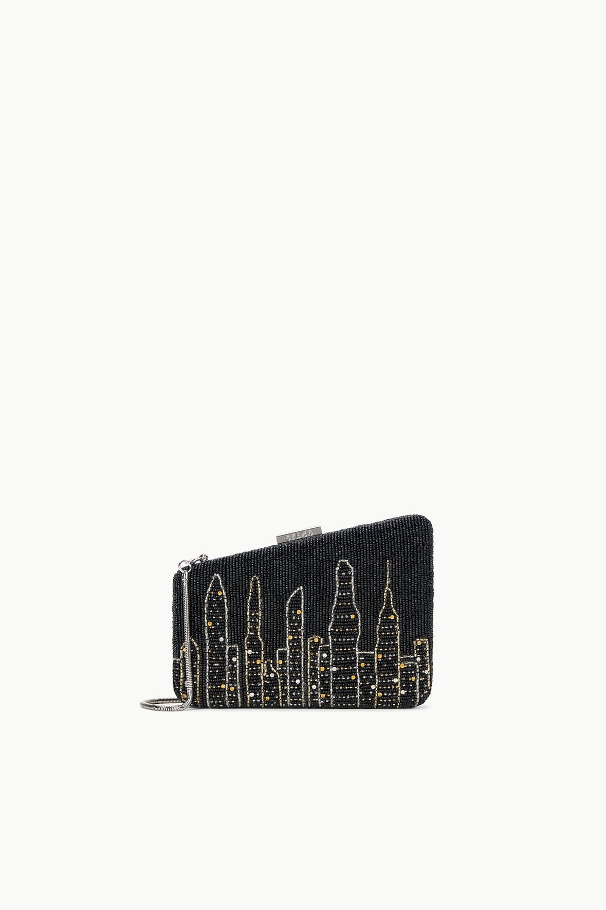 CARMELLA BEADED CLUTCH NYC SKYLINE - STAUD online