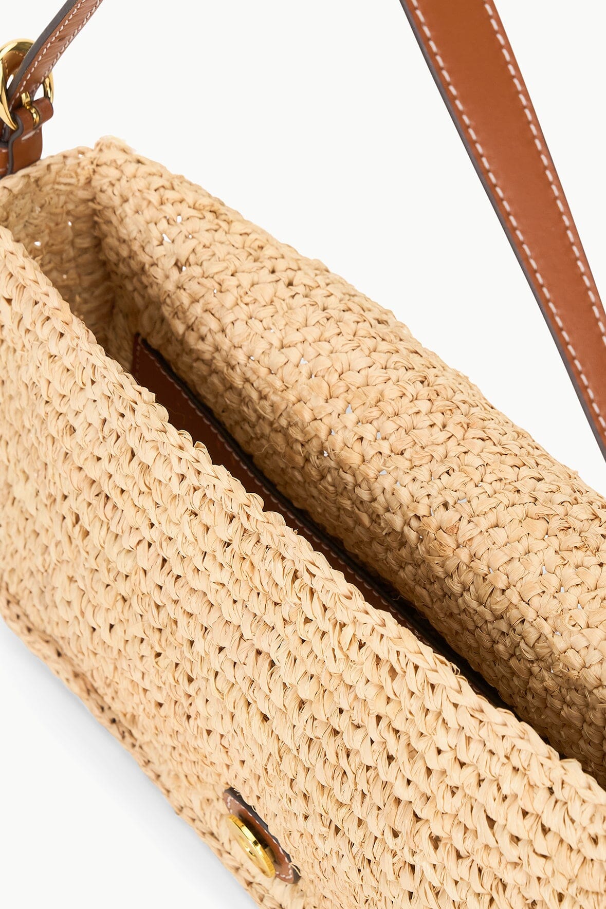 HARLOW RAFFIA BAG NATURAL TAN - STAUD near me