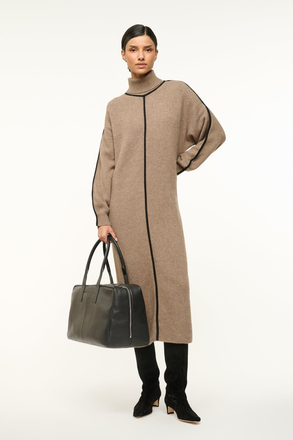 DUDE TRAVEL BAG BLACK - STAUD sale