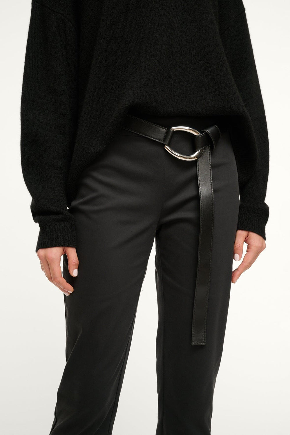 30MM WRAP BELT BLACK SILVER - STAUD online