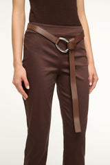 30MM WRAP BELT MAHOGANY SILVER - STAUD near me