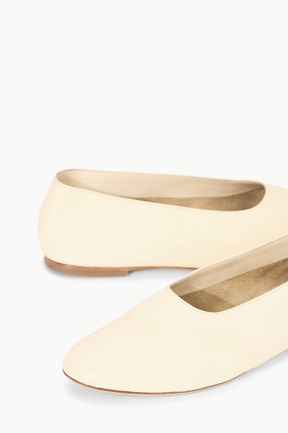 ALBA BALLET FLAT CREAM - STAUD outlet