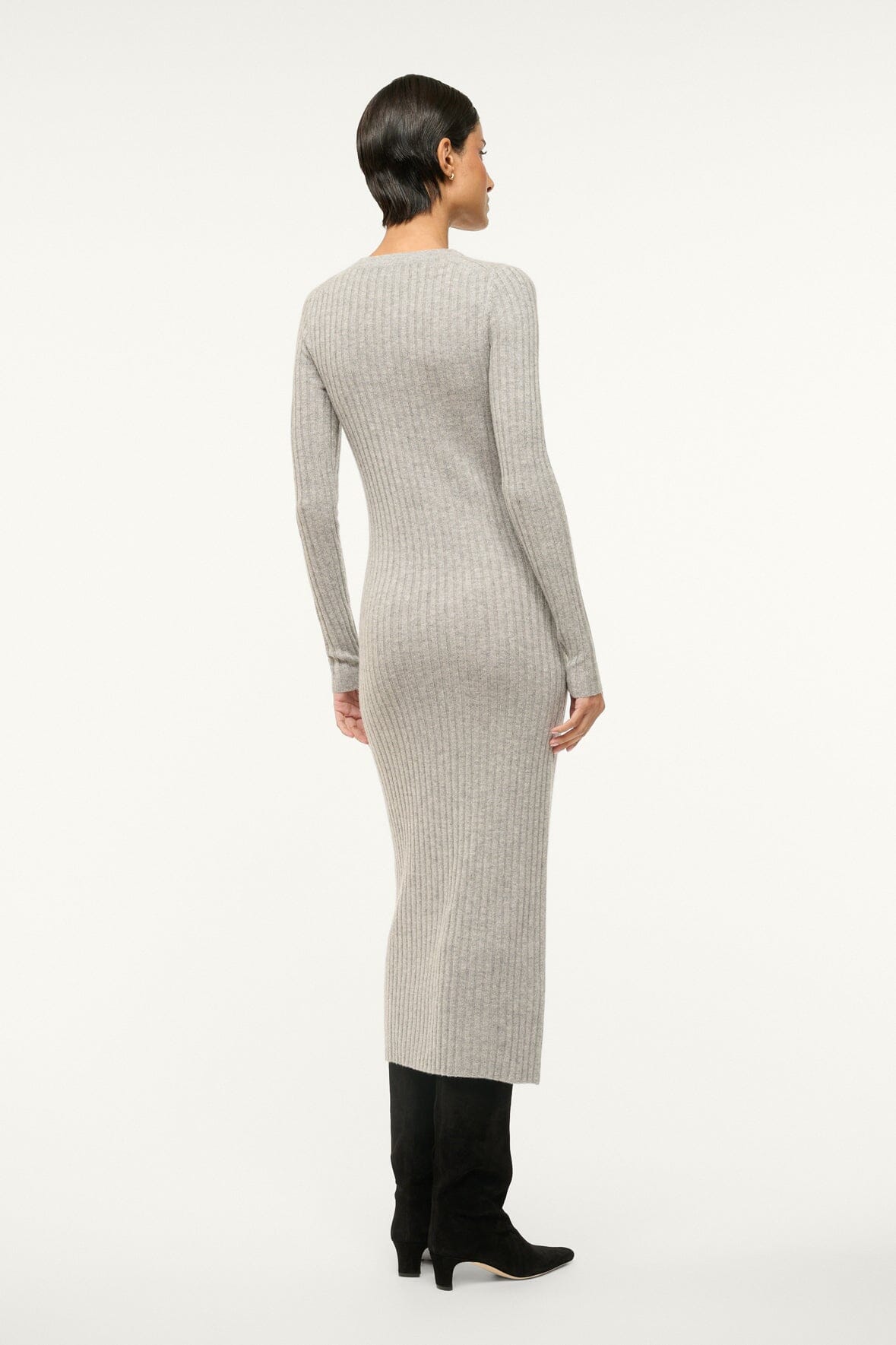 SHOKO CASHMERE SWEATER HEATHER GREY - STAUD near me