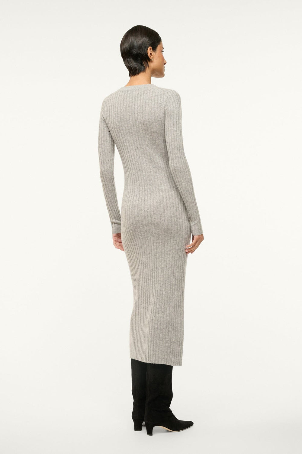SHOKO CASHMERE SWEATER HEATHER GREY - STAUD near me