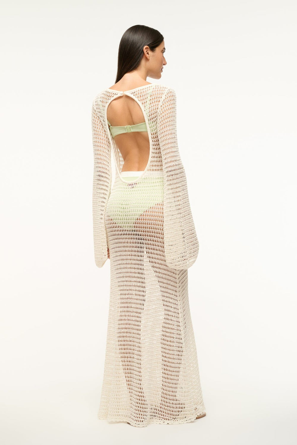 LORENA DRESS IVORY - STAUD online