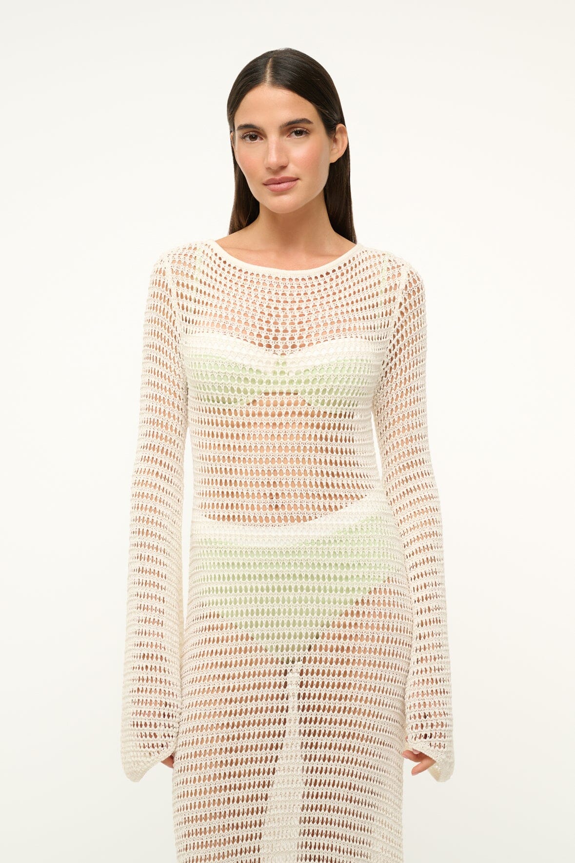 LORENA DRESS IVORY - STAUD online