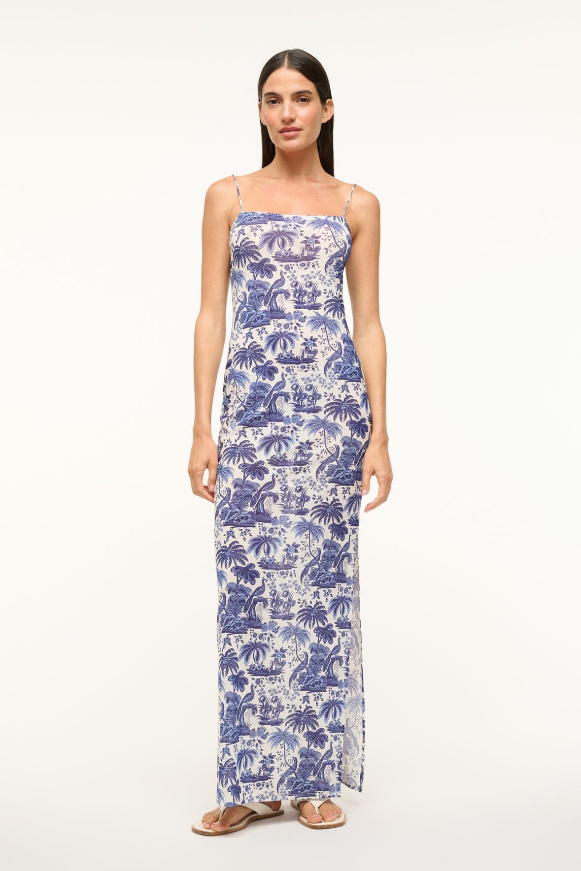 HASTINGS MAXI DRESS BLUE TOILE - STAUD near me