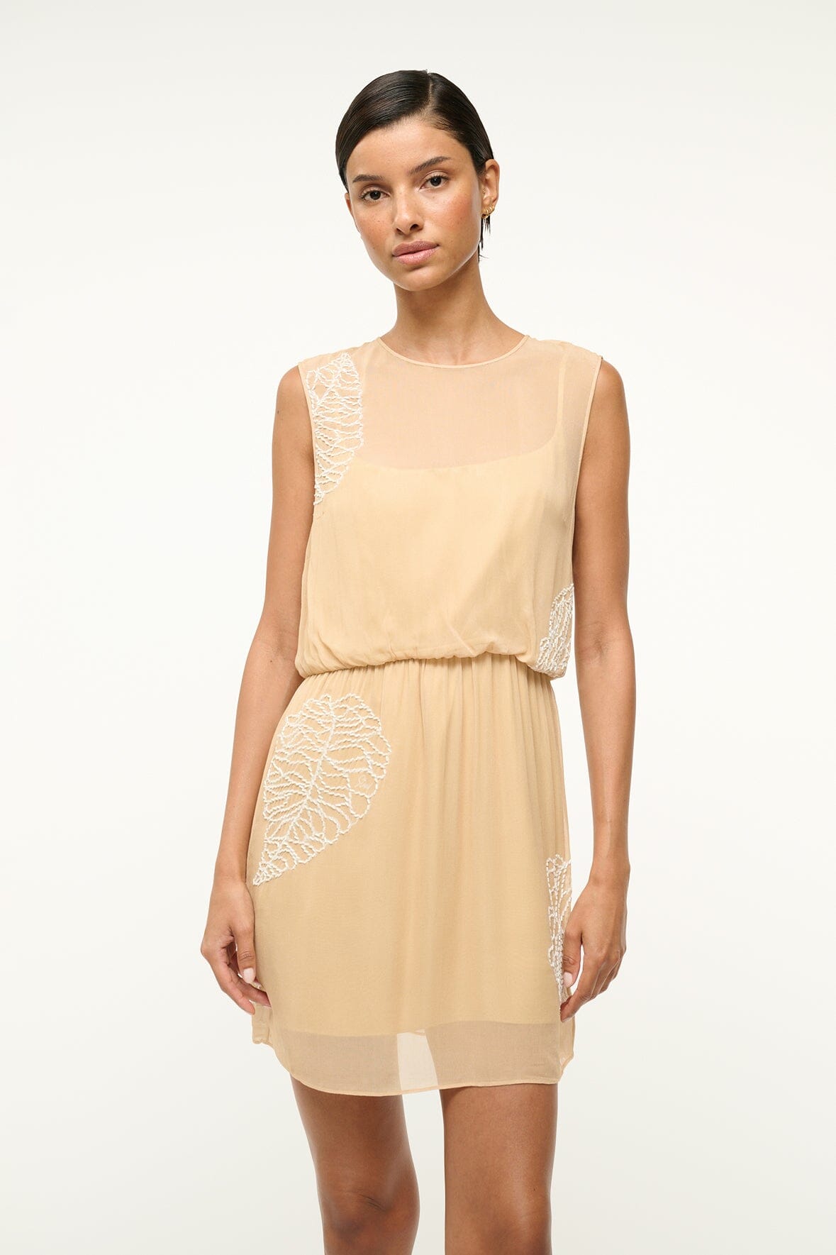 AMELIE DRESS SANDY PALM - STAUD sale