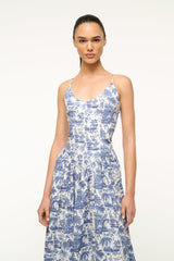 DENA DRESS BLUE TOILE - STAUD near me