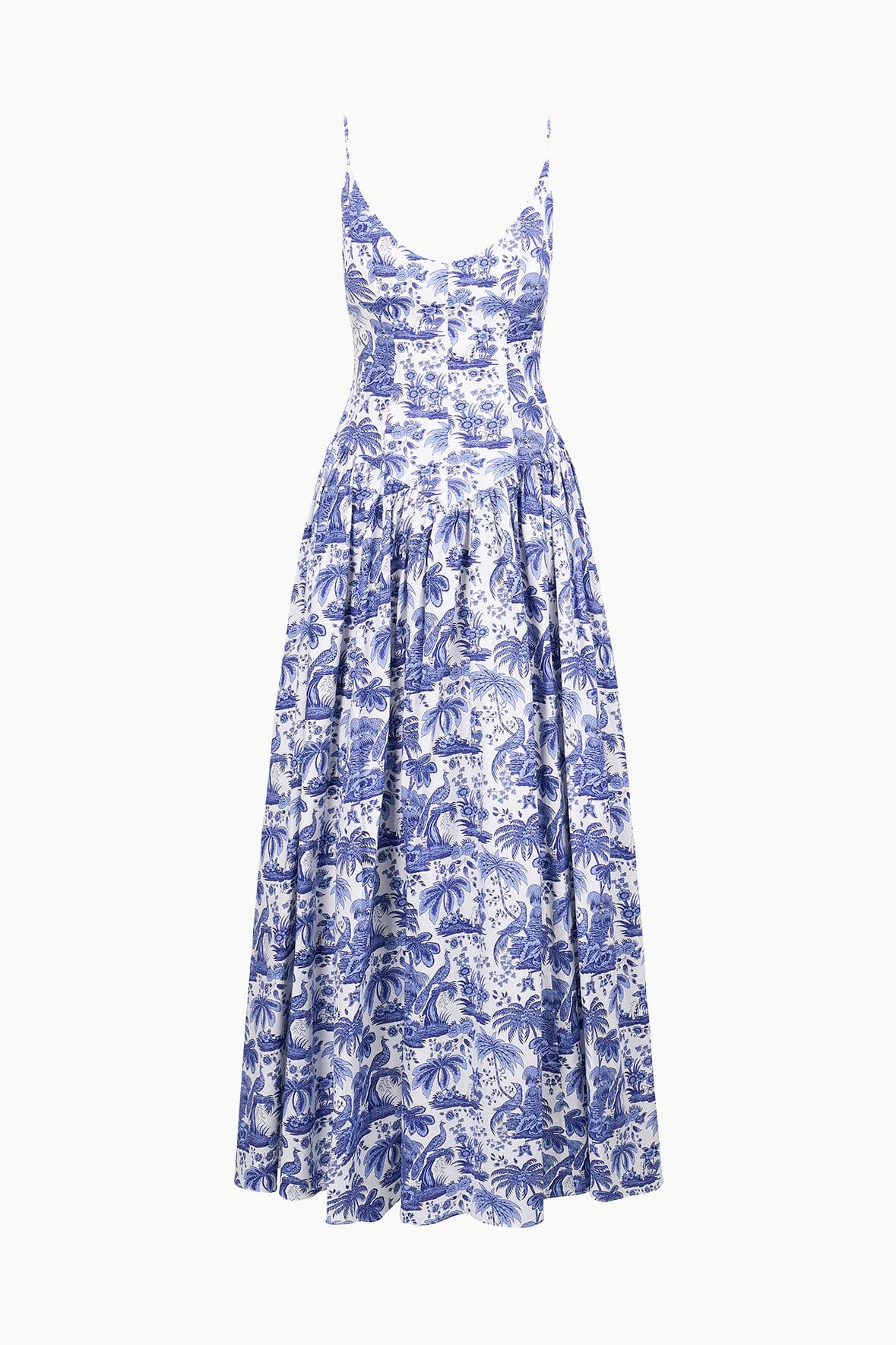 DENA DRESS BLUE TOILE - STAUD near me