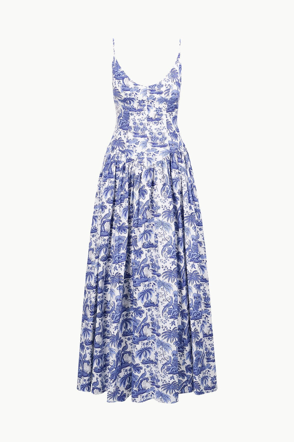 DENA DRESS BLUE TOILE - STAUD near me