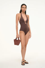 LA JOLLA ONE PIECE DARK CHOCOLATE - STAUD for sale