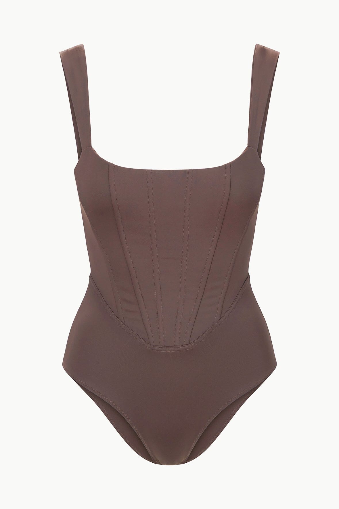 ADELAIDE ONE PIECE DARK CHOCOLATE - STAUD US