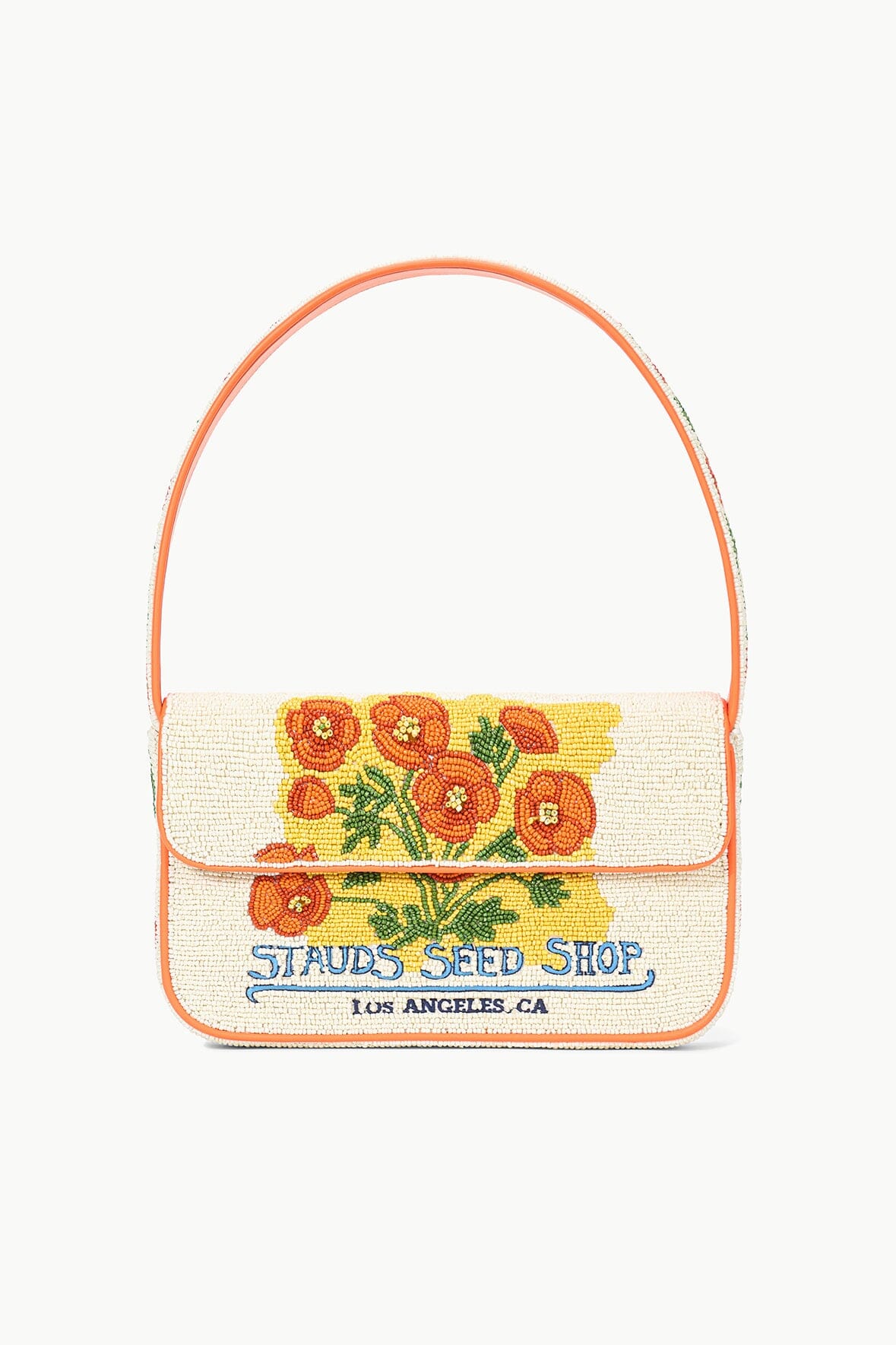 TOMMY BEADED BAG CALIFORNIA POPPY - STAUD near me