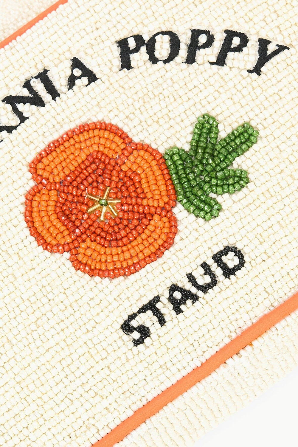 TOMMY BEADED BAG CALIFORNIA POPPY - STAUD near me