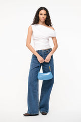 OLLIE BAG BLUE - STAUD for sale