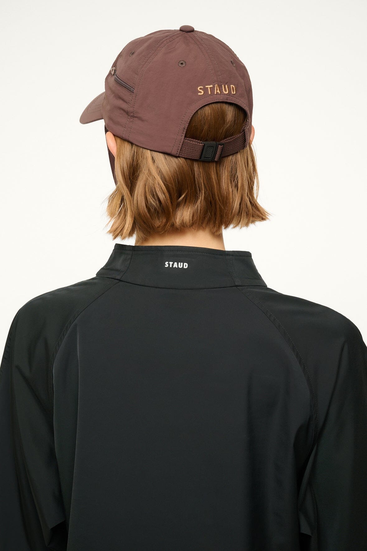 PAULIE BASEBALL HAT ESPRESSO NYLON - STAUD near me