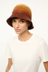MEYERS CROCHET HAT SAND OMBRE - STAUD near me