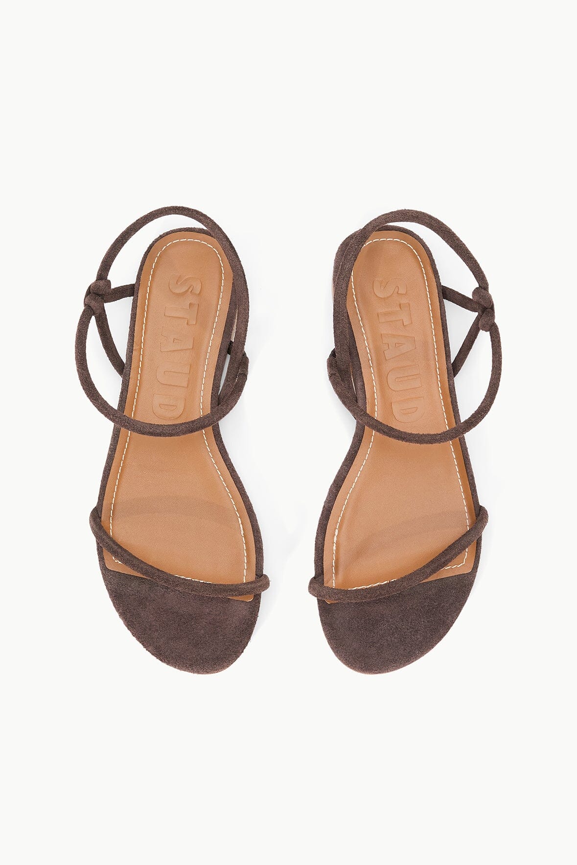 LAUREL SANDAL MAHOGANY - STAUD for sale