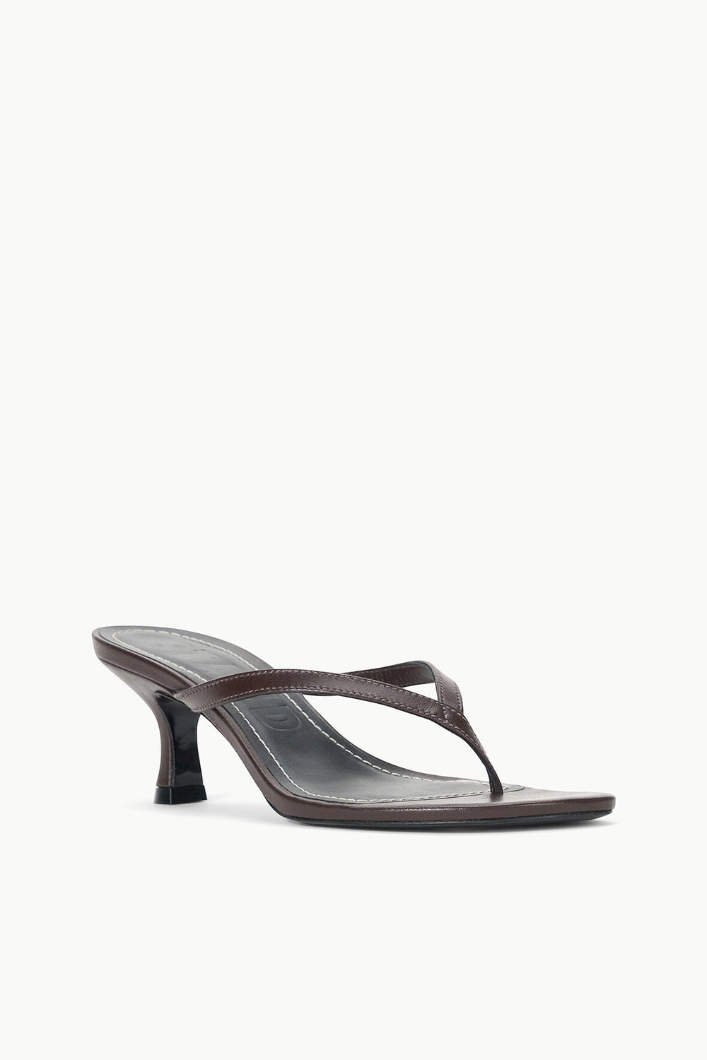 FREJA THONG KITTEN HEEL ESPRESSO - STAUD for sale