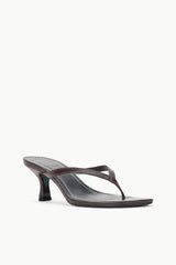 FREJA THONG KITTEN HEEL ESPRESSO - STAUD for sale