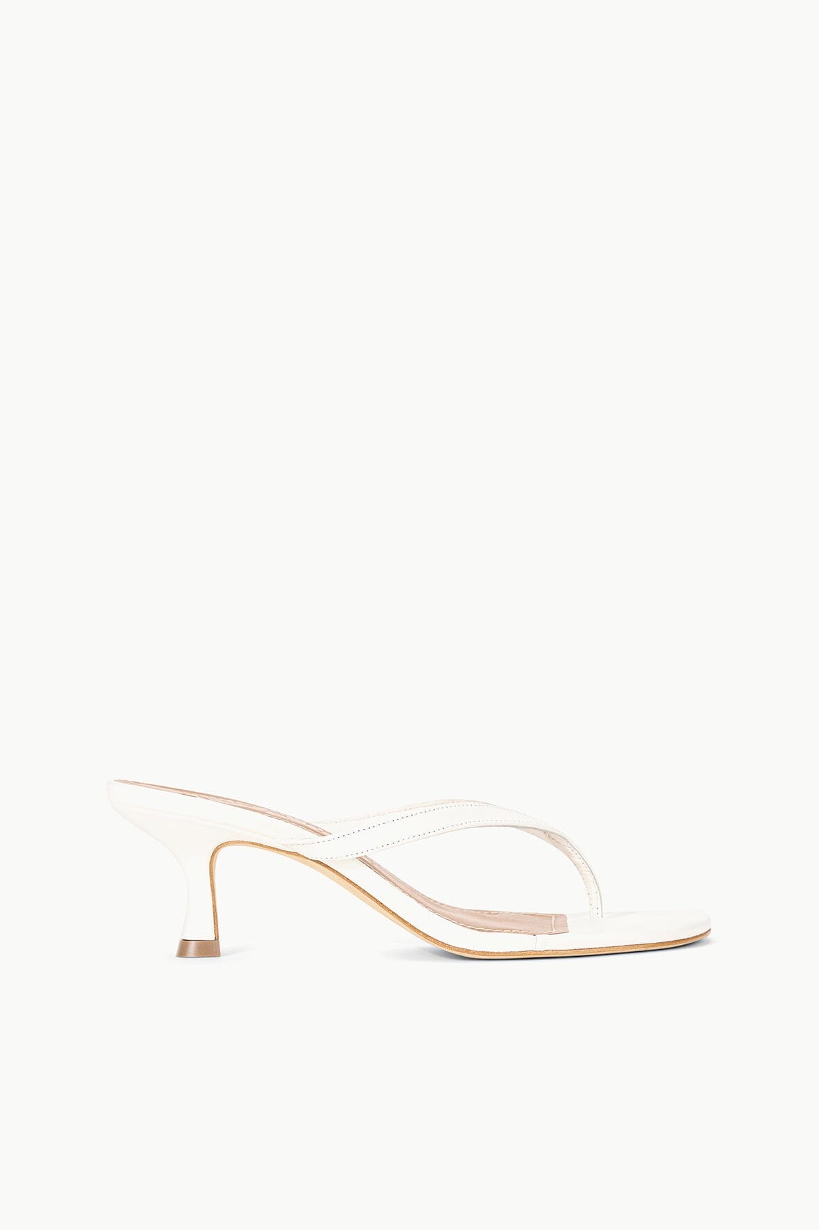 FREJA THONG KITTEN HEEL PAPER - STAUD outlet