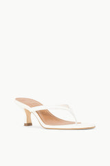 FREJA THONG KITTEN HEEL PAPER - STAUD outlet