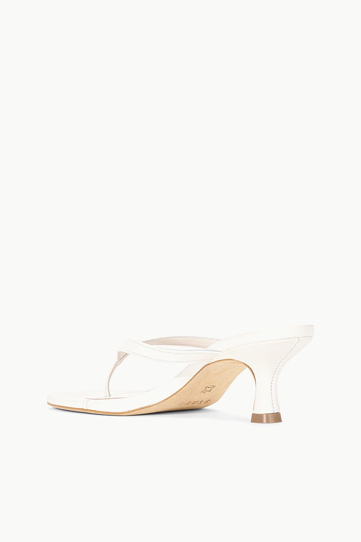 FREJA THONG KITTEN HEEL PAPER - STAUD outlet