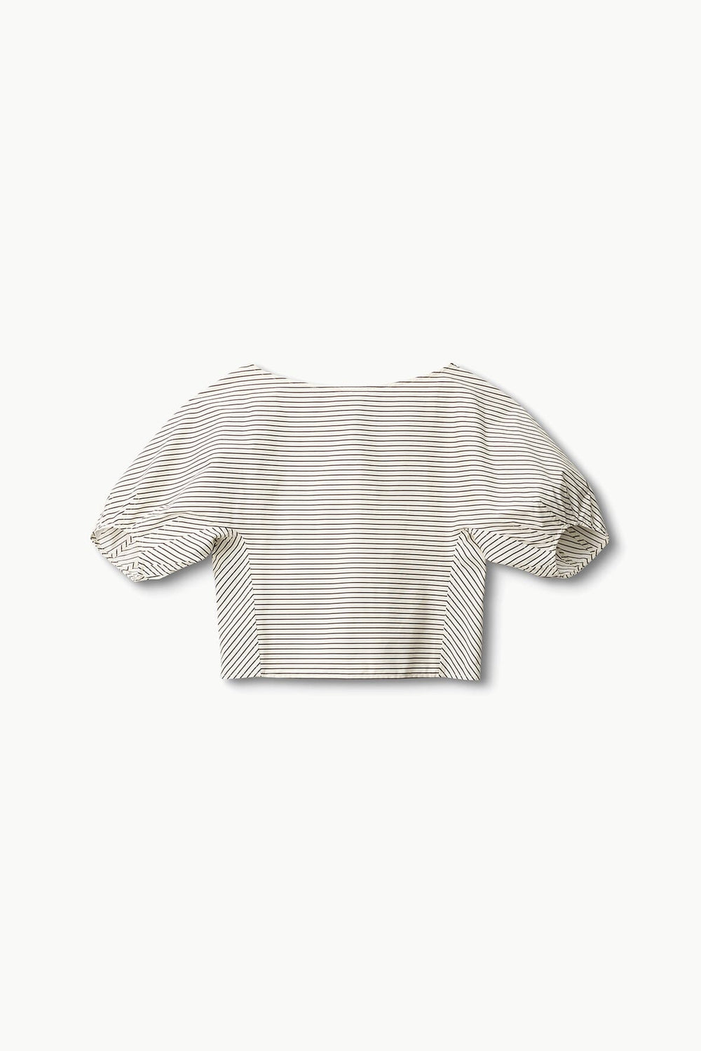 DIDI TOP IVORY DARK OAK MICRO STRIPE - STAUD online