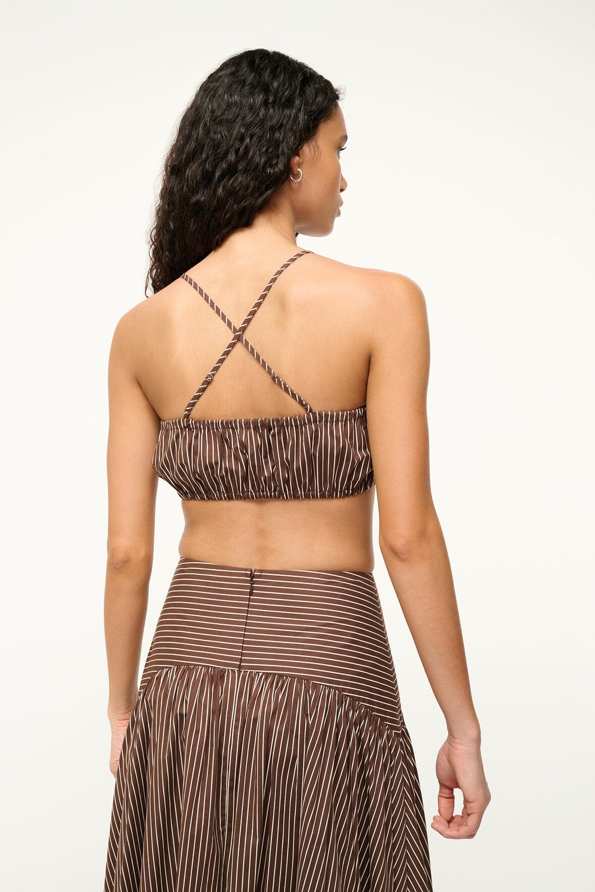 HAMMOCK TOP DARK OAK MICRO STRIPE - STAUD outlet