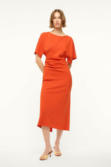 AMELIE DRESS CAYENNE - STAUD US