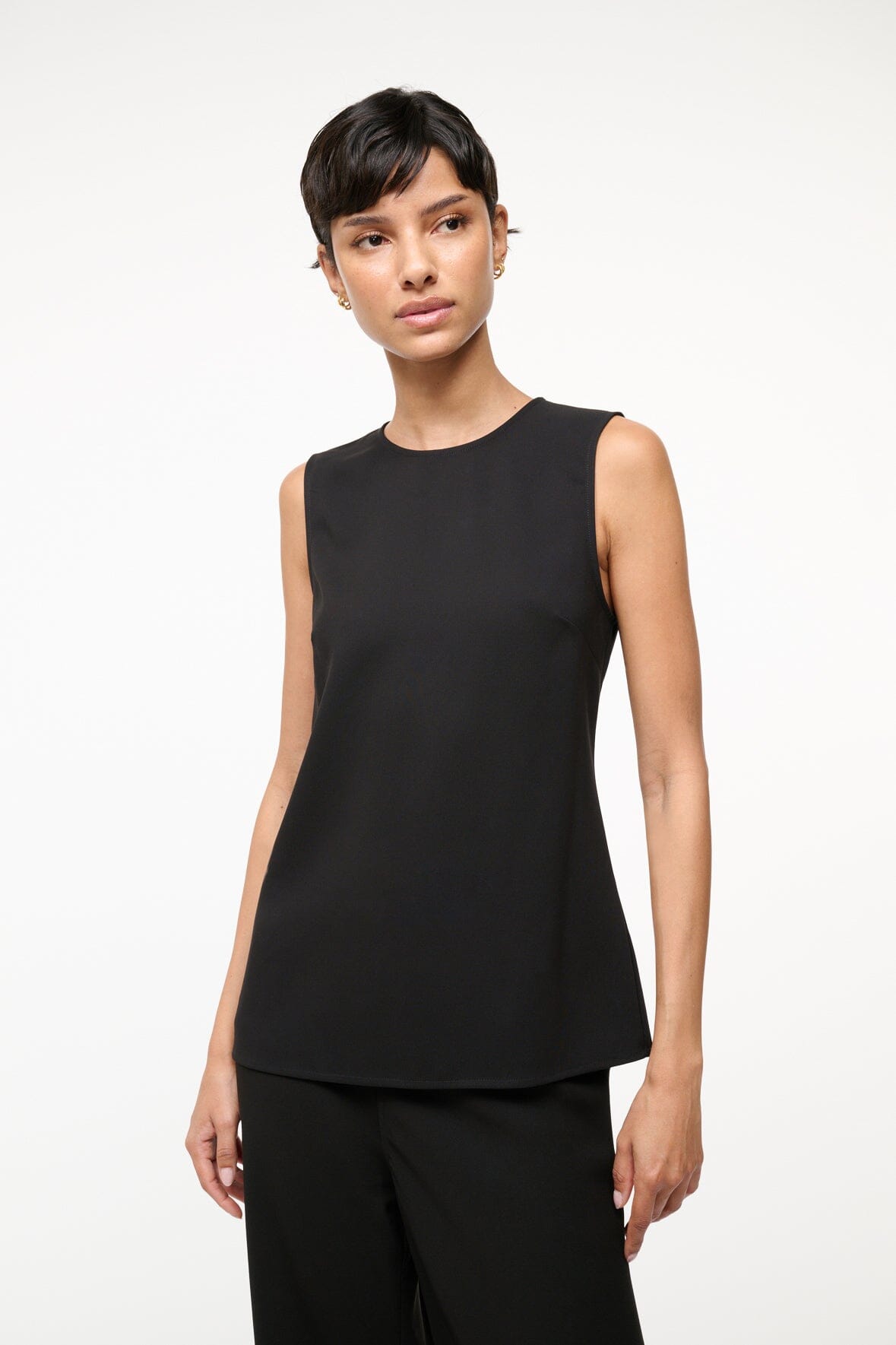 BRONTE TOP BLACK - STAUD US