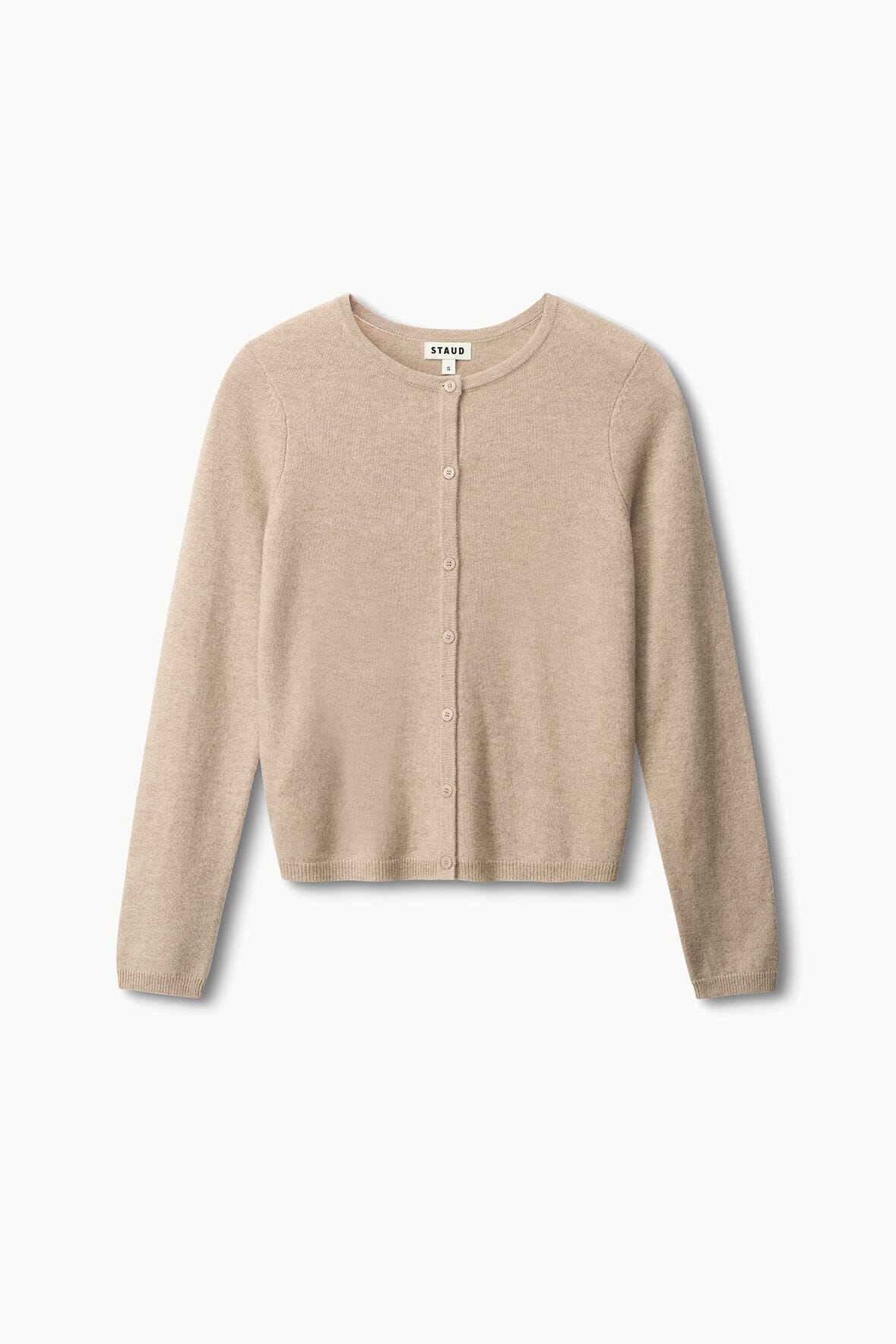 MIDNIGHT CASHMERE CARDIGAN STONE - STAUD near me