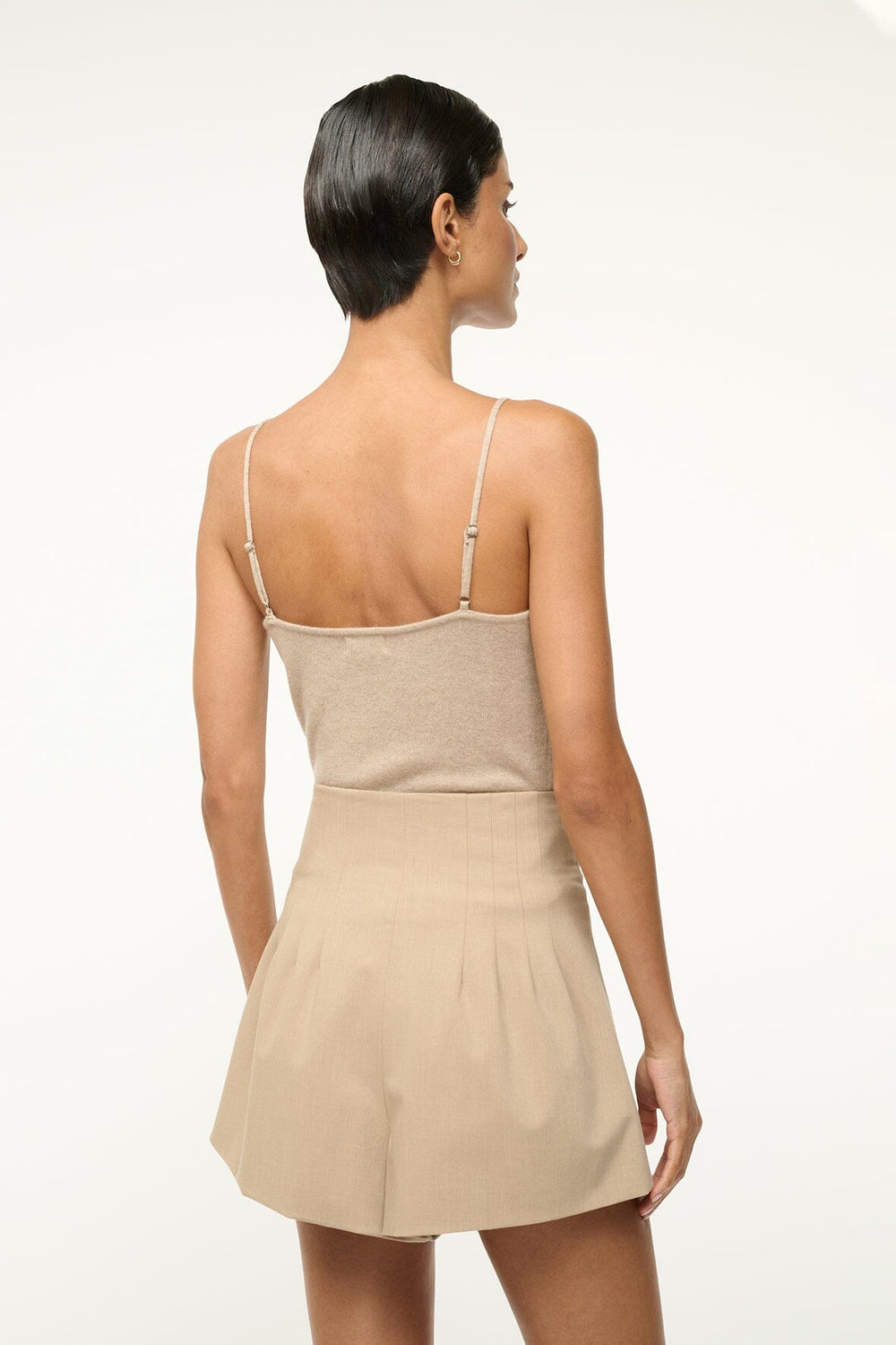 EMERSON CASHMERE TANK STONE - STAUD outlet