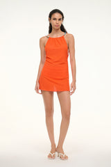 RAMON MINI DRESS CAYENNE - STAUD online