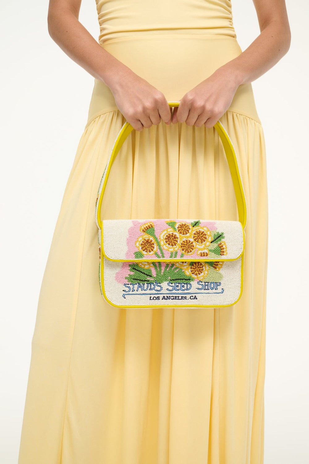 TOMMY BEADED BAG TIDY TIPS - STAUD outlet